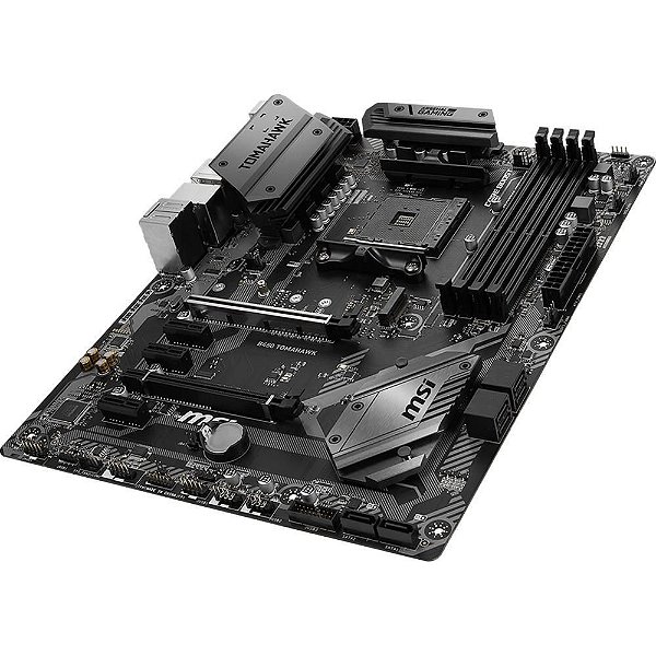 Placa Mãe MSI B450 TOMAHAWK DDR4 AM4 ATX - GK Infostore - Grandes