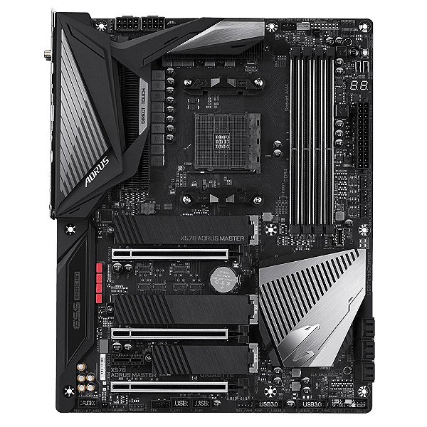 Placa Mãe Gigabyte X570 Aorus Master PCIE 4.0 DDR4 AM4 | GK Infostore