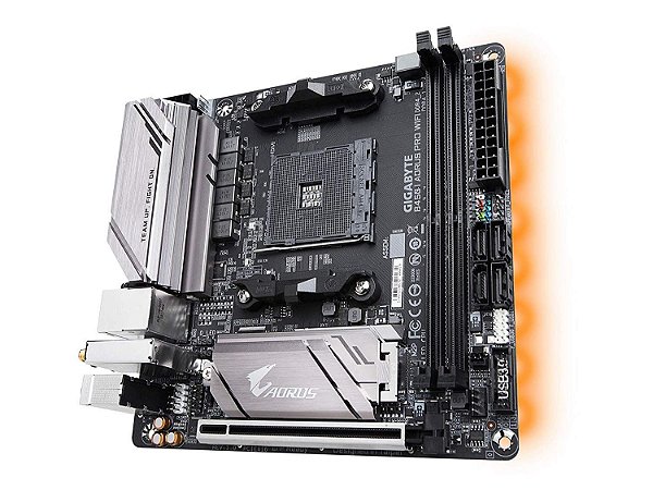 オンラインショップ Wi-Fi PRO AORUS B450I Gigabyte Mãe Placa DDR4 Mini-ITX AM4 マザーボード