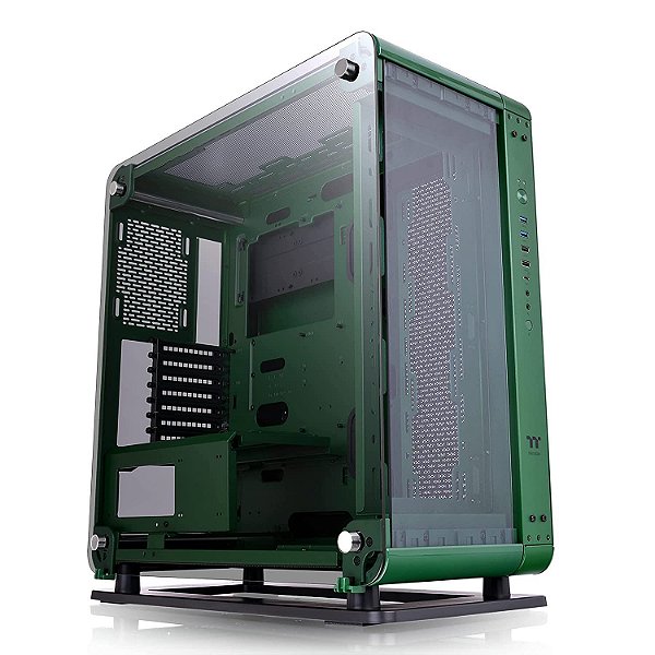 Gabinete Gamer Thermaltake Core P6 TG  Racing Green - CA-1V2-00MCWN-00