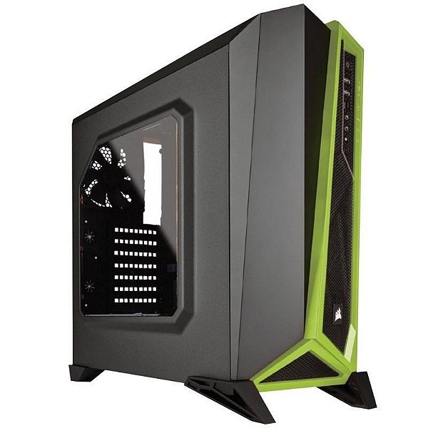 Dr. Cavié Ghost α Gabinete Corsair Carbide Spec Alpha Preto/verde | GK Infostore
