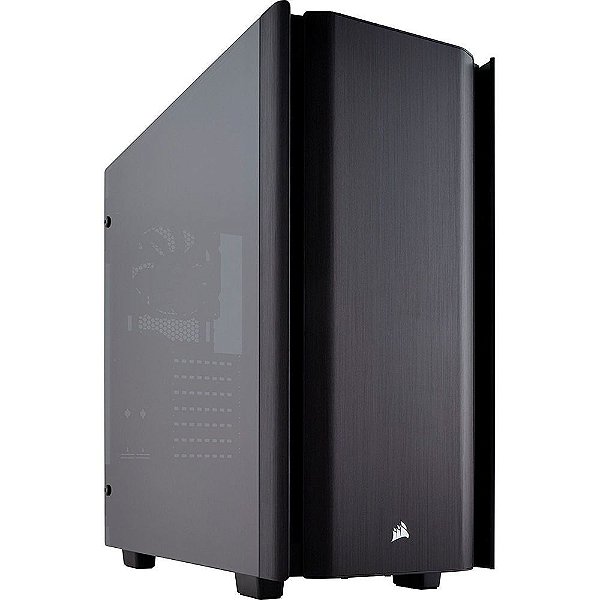 Gabinete Gamer Corsair Obsidian Series 500D lateral com vidro temperado Preto - CC-9011116-WW