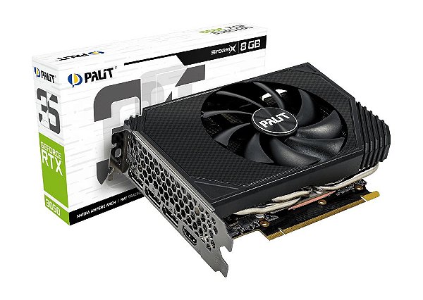 Placa de Video Palit GeForce RTX 3050 StormX 8GB GDDR6 | GK