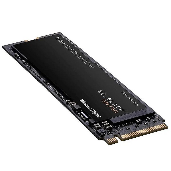 SSD 500GB WD Black SN750 M.2 2280 3470MBs/2600MBs - WDS500G3X0C