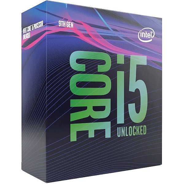 Processador Intel Core i5-9600K Coffee Lake 9MB Cache 3.7GHz  LGA 1151 - BX80684I59600K