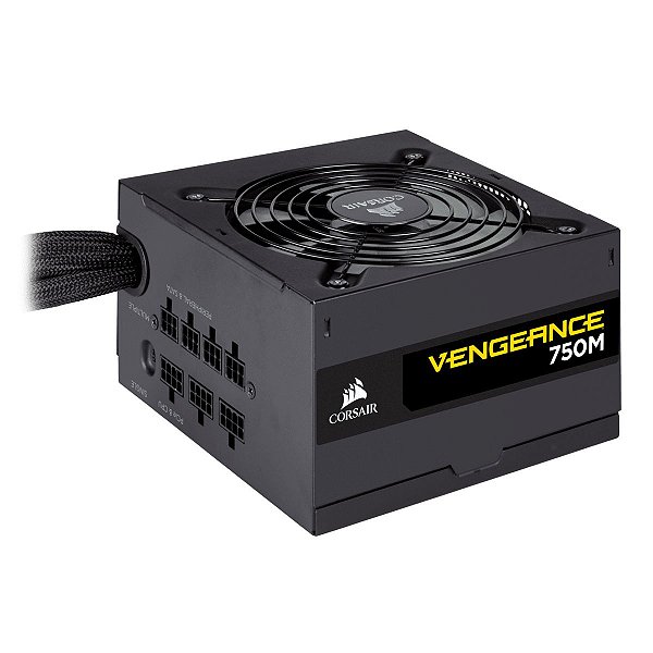 Fonte Corsair Vengeance 750M 750W 80 Plus Silver Semi Modular - CP-9020176-WW