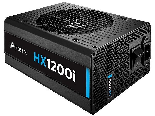 Fonte Corsair 1200W 80 Plus Platinum Modular HX1200i - CP-9020070-WW