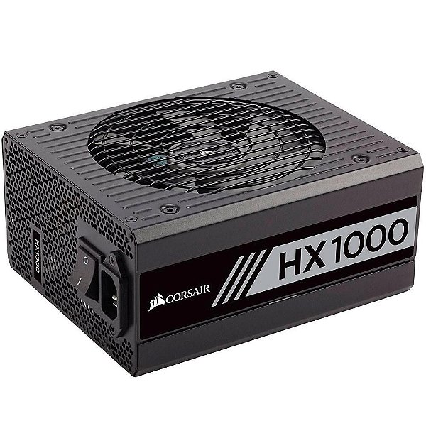 Fonte Corsair HX1000 Full Modular 80 Plus Platinum - CP-9020139-WW