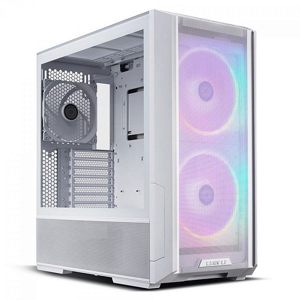 Gabinete Gamer Lian Li LANCOOL 216 White com RGB - LANCOOL 216R-W