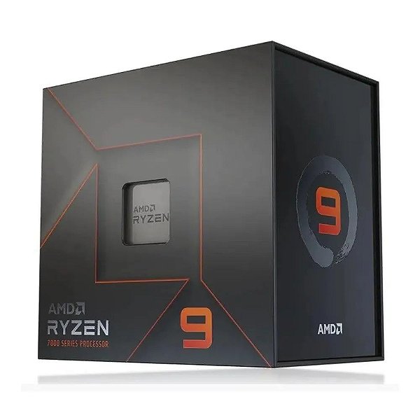 Processador AMD Ryzen 9 7900X 4.7GHz/ 5.6GHz 12-Core 76MB AM5 - 100-100000589WOF