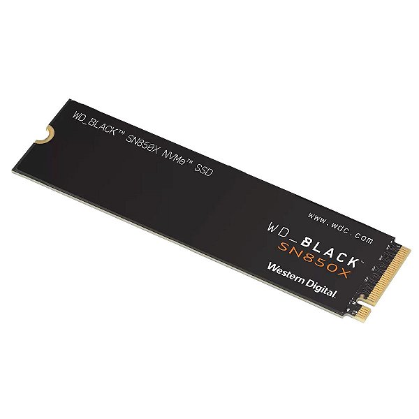 SSD 1TB WD Black SN850X Gaming Storage s/ Heatsink M.2 2280