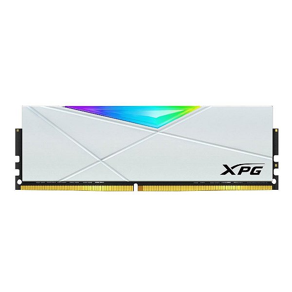 Memória Adata XPG Spectrix D50 White RGB 8Gb DDR4 3600MHz  - AX4U36008G18I-SW50