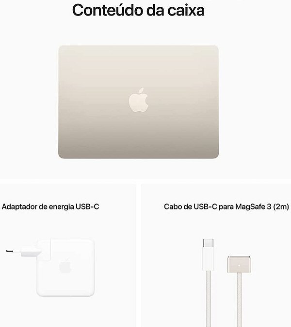 Macbook Apple Air M2 Octa Core Tela Retina 13.6 8GB de | GK Infostore