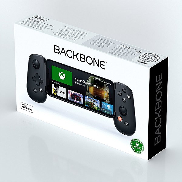 Backbone Gamepad Para Smartphone BB-02-W-S Prateado