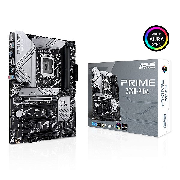 Placa Mãe Asus Prime Z790-P D4 DDR4 LGA 1700 ATX