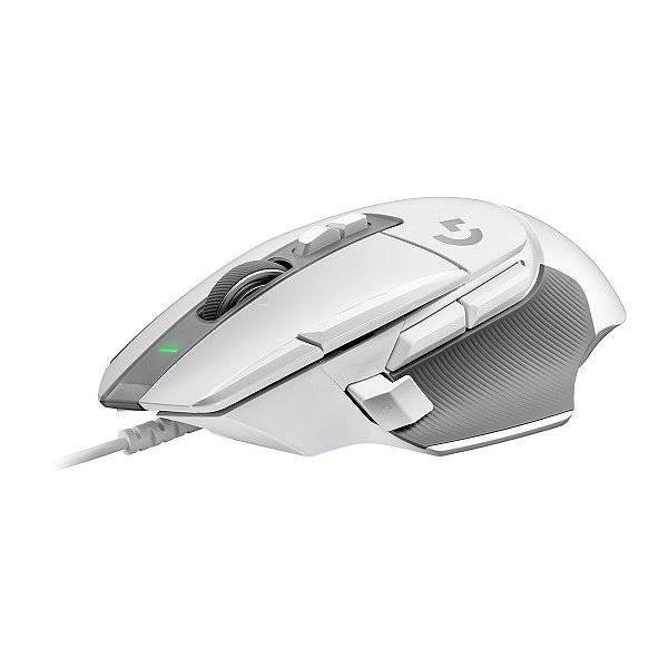 Mouse Gamer Logitech G502 X USB 25600 DPI 13 Botões Branco - 910-006145
