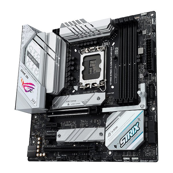 ASUS ROG STRIX B760-GAMING 吹雪 Placa Mãe ASUS ROG Strix B760-A Gaming Wi-Fi D4 DDR4 LGA 1700 ATX