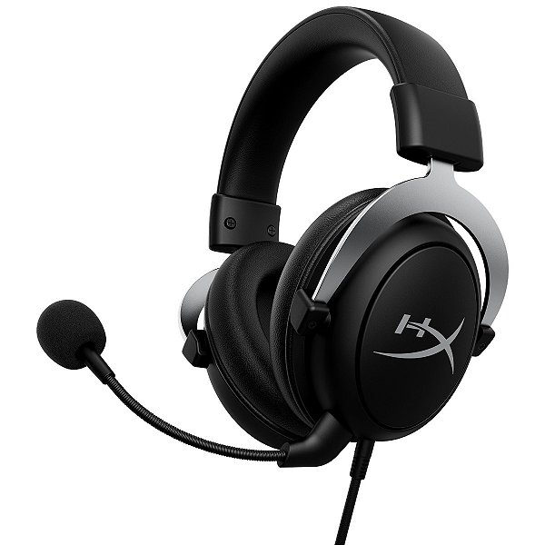 Headset Gamer Kingston Hyperx Cloud para Xbox Drivers 50MM - HHSC2-CG-SL/G