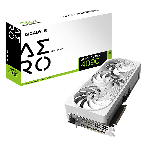 Placa de Video Gigabyte GeForce RTX 4090 AERO 24GB GDDR6X 384 bit