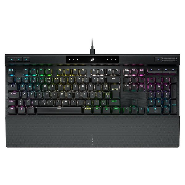 Teclado Mecânico Gamer Corsair K70 RGB PRO Switch Cherry MX RED ABNT2 - CH-9109410-BR
