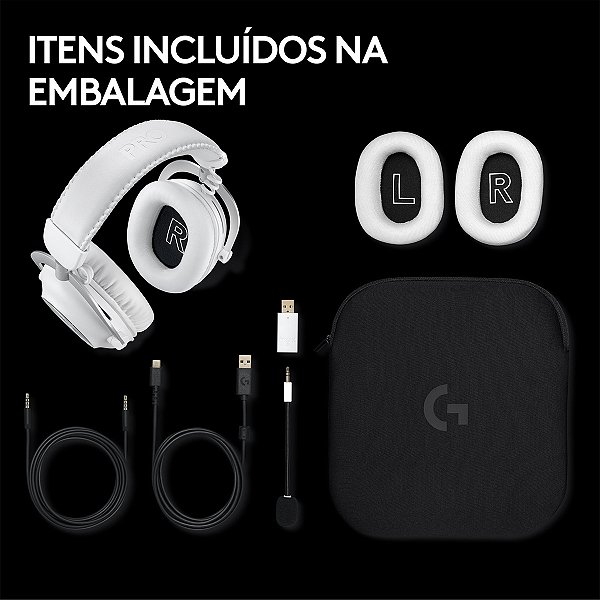 Headset Gamer Logitech G Pro X2 Lightspeed Gaming Wireless