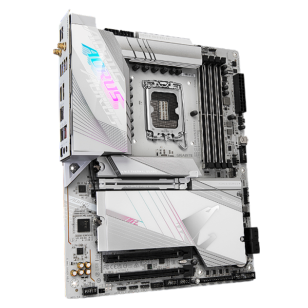 Placa Mãe Gigabyte Z790 Aorus Pro X White WIFI 7 LGA 1700 ATX DDR5 - GK  Infostore - Grandes Gamers Merecem Grandes PCs!!!