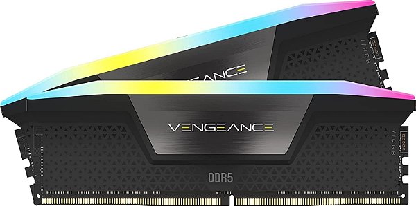 Memória Corsair Vengeance RGB 32GB (2X16GB) DDR5 6400Mhz C36 - CMH32GX5M2B6400C36