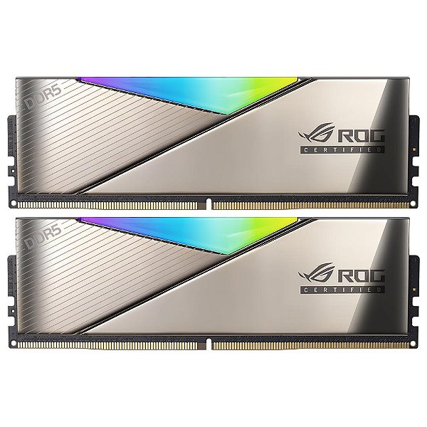 Memória Adata XPG Lancer RGB ROG Certified 32GB (2x16GB) DDR5 6600Mhz CL32 - AX5U6600C3216G-DCLARROG