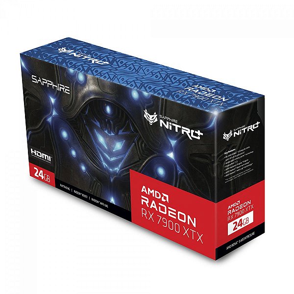 Sapphire Radeon RX 7900XTX 24GB ジャンク Placa de Video Sapphire Radeon RX 7900 XTX Nitro+ DUAL 24GB GDDR6