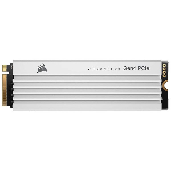 SSD 2TB Corsair MP600 Pro LPX White M.2 2280 7100MBs/6800MBs - F2000GBMP600PLPW