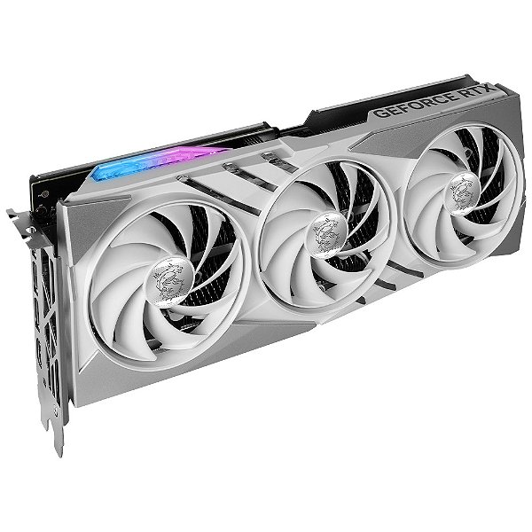 Placa de Video MSI GeForce RTX 4070 SUPER Gaming X Slim White 12GB