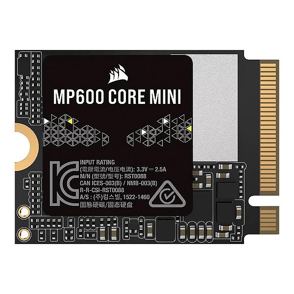 SSD 1TB Corsair MP600 Core Mini NVMe 5000MBs/3800MBs | GK