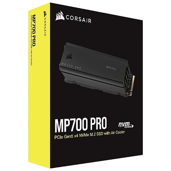SSD 1TB Corsair MP700 Pro NVMe PCIe de 5ª Ger.X4 11700Mbs/9600MBs - CSSD-F1000GBMP700PRO