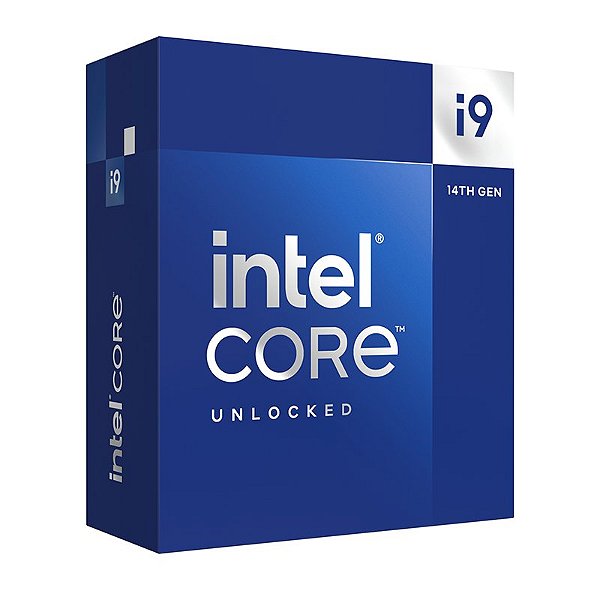 Processador Intel Core i9 14900KF "Raptor Lake Refresh" 24-Core 2.4GHz c/Turbo 6.0GHz 36MB Cache LGA 1700 - BX8071514900KF