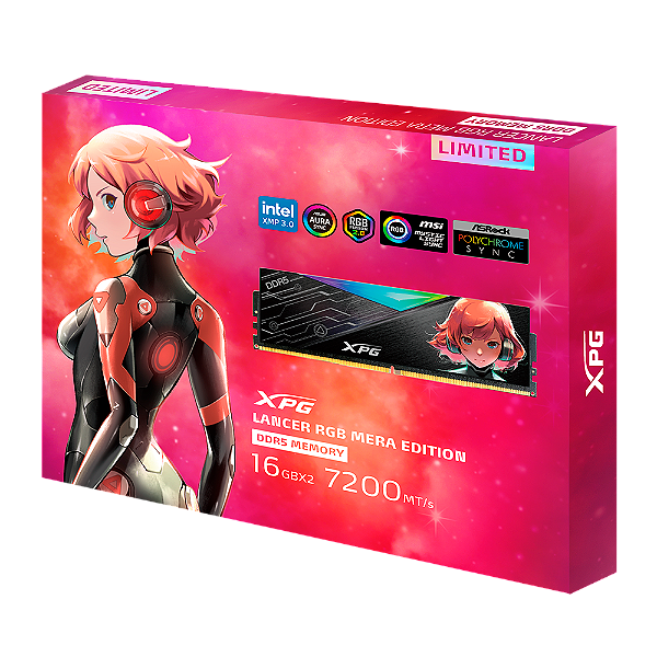 Memória Adata XPG Lancer RGB MERA EDITION 32GB (2x16GB) DDR5