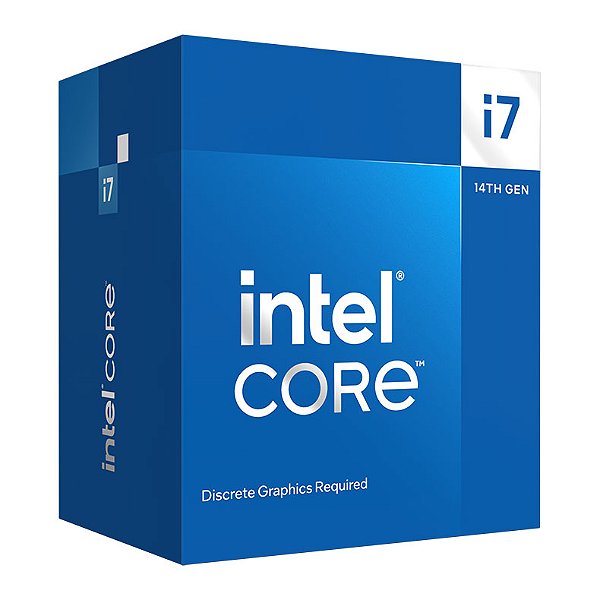 Processador Intel Core i7 14700 "Raptor Lake Refresh" 20-Core 1.5GHz c/Turbo 5.4GHz 33MB Cache LGA 1700 - BX8071514700