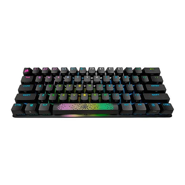 Teclado Mecânico Corsair K70 RGB PRO Mini Switch Cherry MX Silver