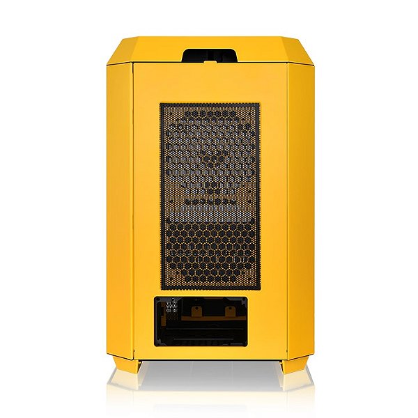 Gabinete Thermaltake The Tower 300 Bumblebee Lateral em Gabinete Thermaltake The Tower 300 Bumblebee Lateral em