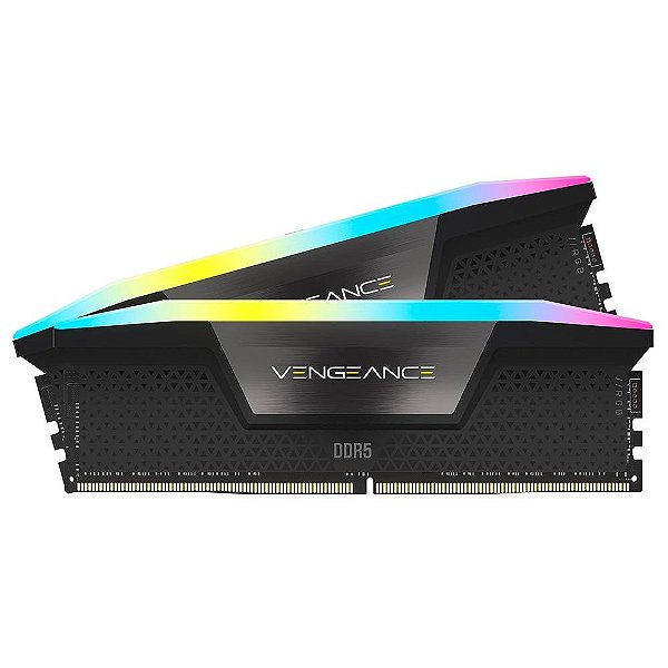 Memória Corsair Vengeance RGB 32GB (2X16GB) DDR5 6200Mhz C36 - CMH32GX5M2B6200C36