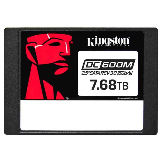 SSD 7,6TB DC600M Kingston 2.5" Sata III - SEDC600M/7680G