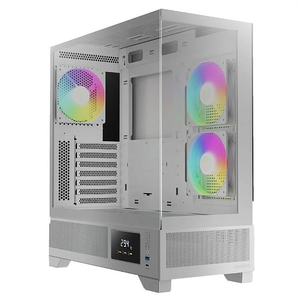 Gabinete Gamer Gamdias Atlas M1 Mid Tower White - ATLAS-M1-WH