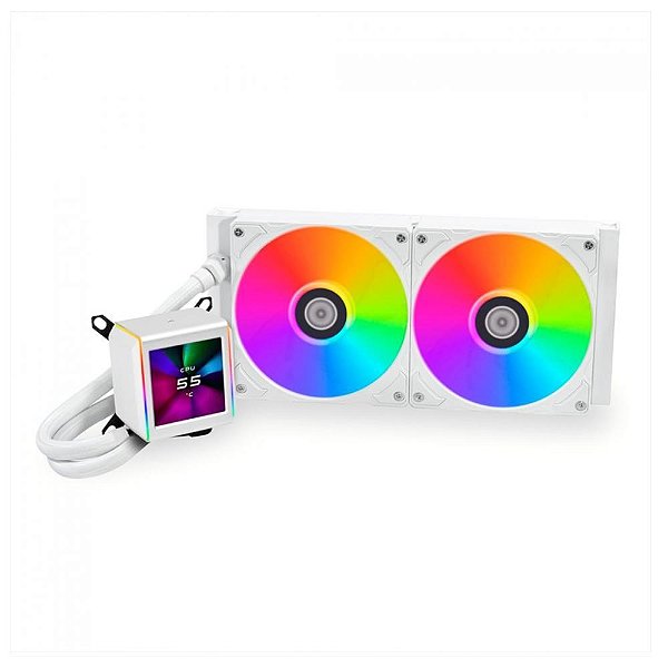 WaterCooler Lian Li Galahad II LCD SL-INF 240 White - GA2ALCD28W