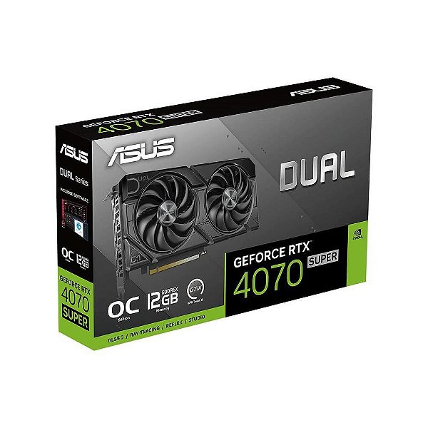 Placa de Video Asus GeForce RTX 4070 Super EVO OC Edition