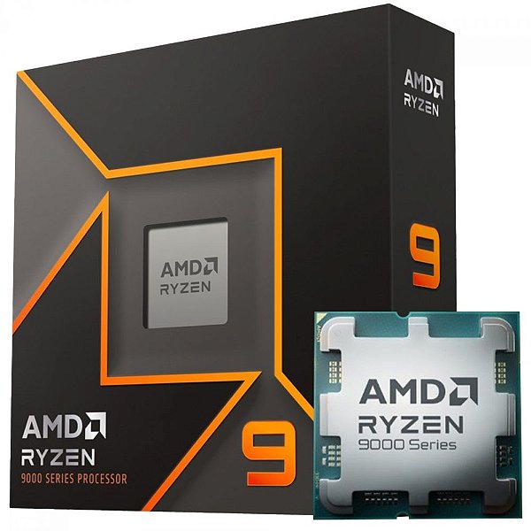 Processador AMD Ryzen 9 9950X 4.3GHz/ 5.7GHz 16-Core 80MB AM5 - 100-100001277WOF