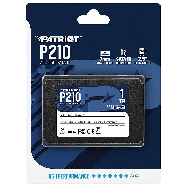 Patriot P210 1TB SSD 2.5インチ SATAIII SSD 1TB Patriot P210 SATA 2.5