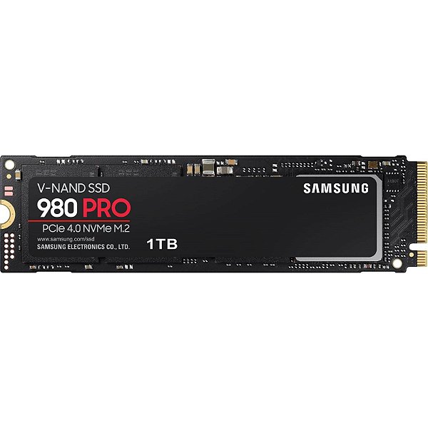 SSD 1TB Samsung 980 Pro MLC V-NAND NVMe PCIe Gen 4.0x4 7000MBs/5000MBs - MZ-V8P1T0B/AM