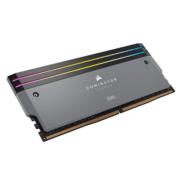 CORSAIR メモリ DOMINATOR CMP96GX5M2B6400C32 Memória Corsair Dominator Titanium RGB 64GB (2x32GB) DDR5 6400MT/s