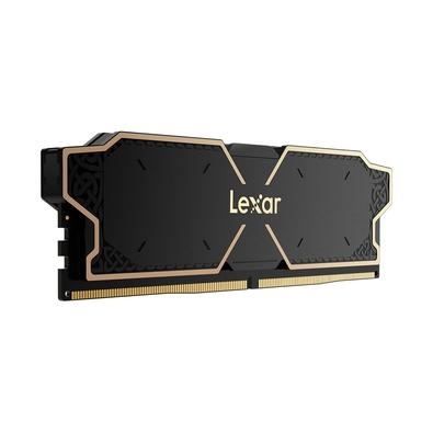 Memória Lexar Thor AMD EXPO e Intel XMP DDR5 32GB (2X16GB) 6000Hz CL32 Preto - LD5U16G60C32LG-RUD