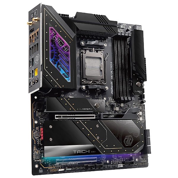 Placa Mãe ASRock X870E Taichi Wi-Fi 7 DDR5 AM5 EATX | GK Infostore