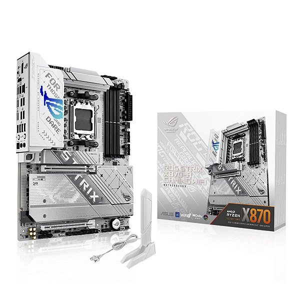 Placa Mãe ASUS ROG STRIX X870-A Gaming WiFi DDR5 AM5 ATX